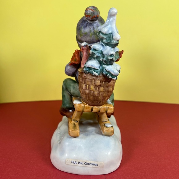 Goebel Hummel Ride Into Christmas Figurine#396 TMK-6 Vintage 1979 Mint Condition - Picture 9 of 17